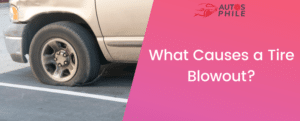 What causes a tire blowout