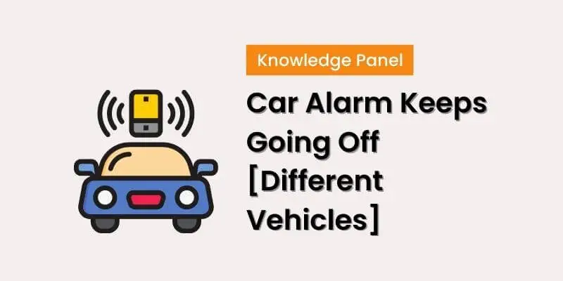 Car Alarm Keeps Going Off [Different Vehicles]